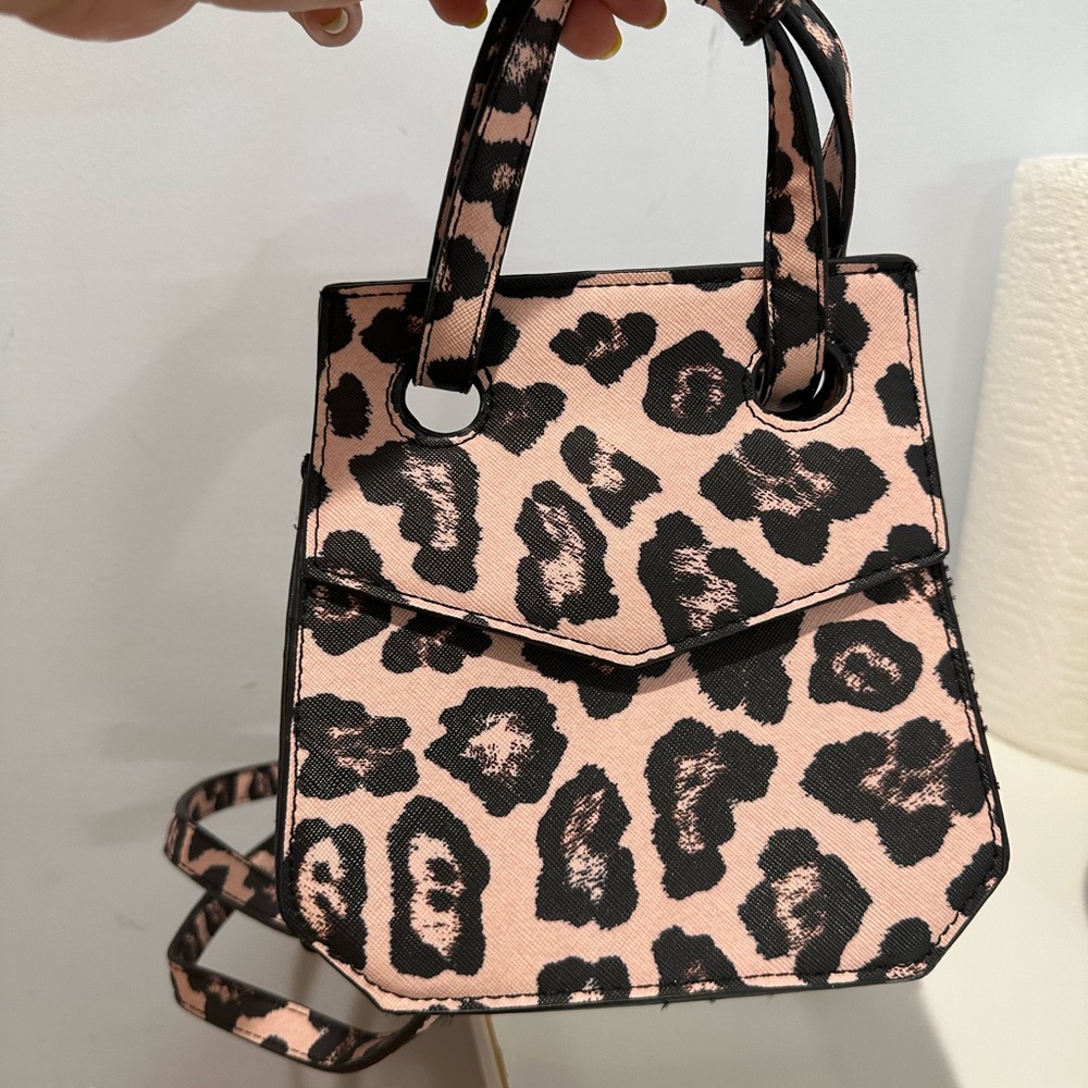 leopard print bag